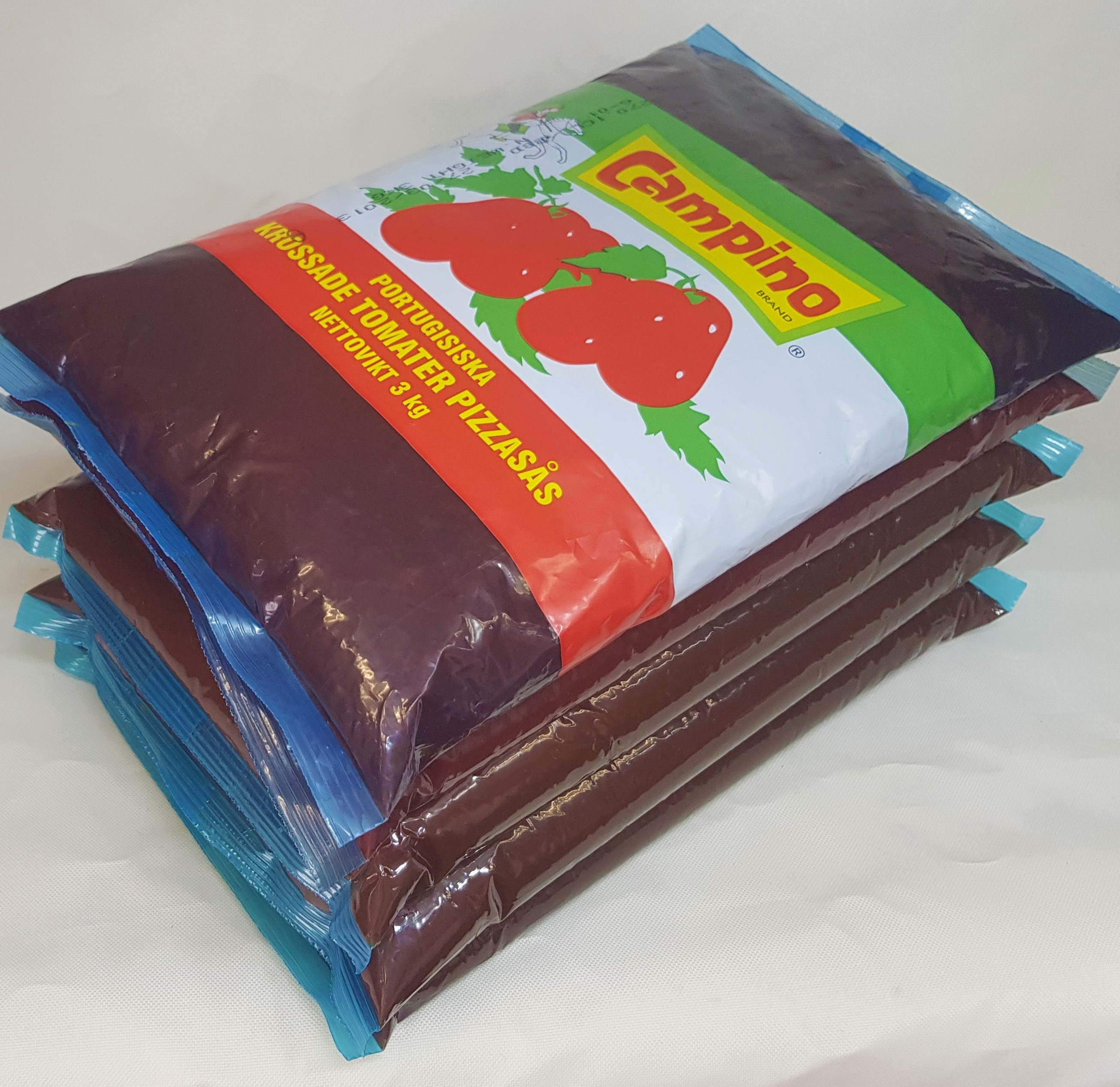Crushed and Concentrated Tomatoes 3kg Pouch